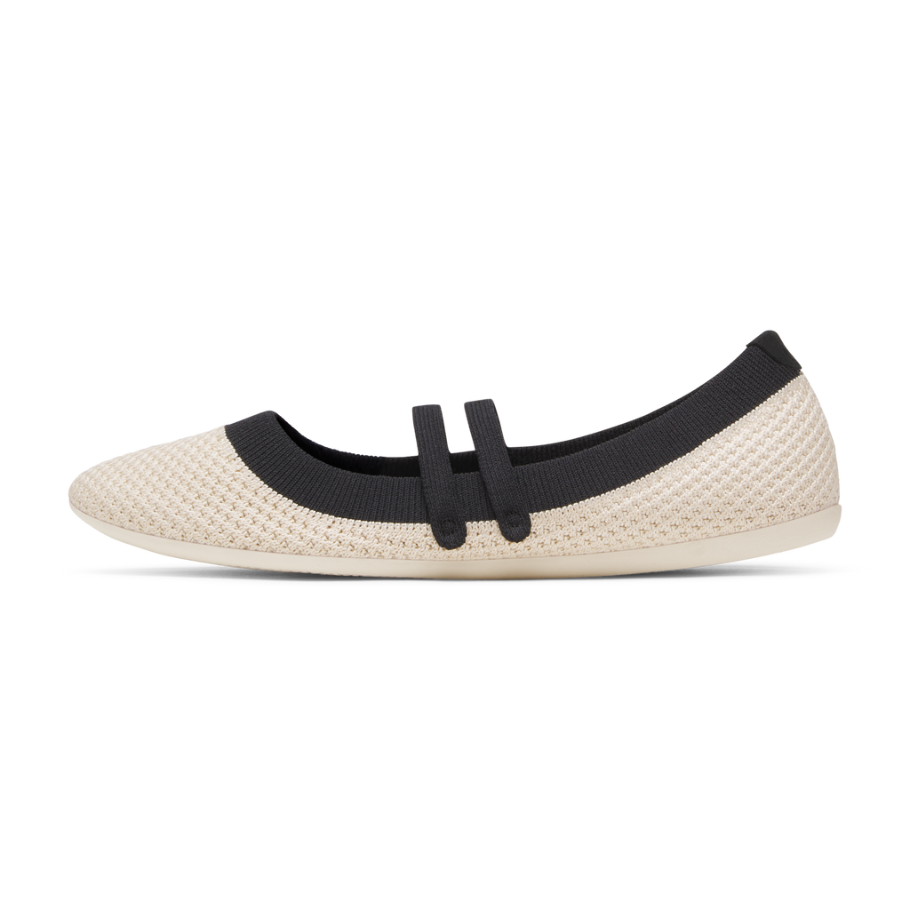 Women's Breezer Mary Jane - Warm White/Natural Black (Warm White Sole)