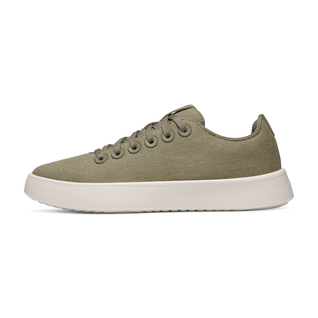 Men's Canvas Cruiser - Resilient Olive (Natural White Sole)