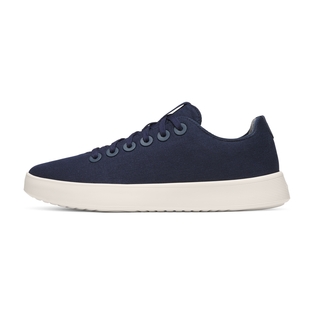 Women's Canvas Cruiser - Assured Blue (Natural White Sole)